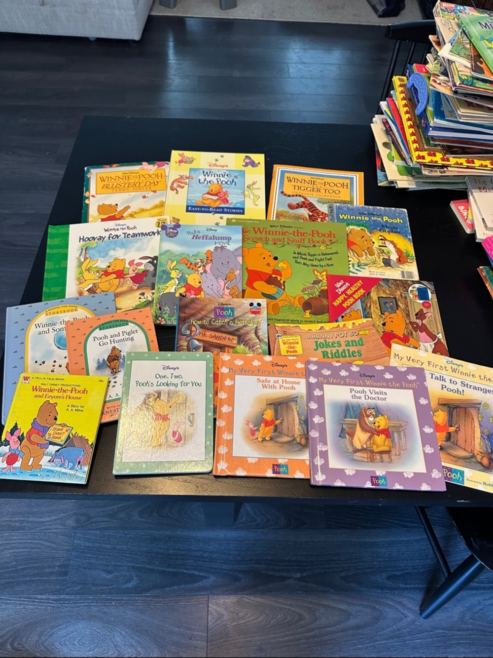 HUGE Winnie-The-Pooh Story book lot